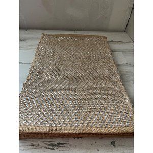 Domain jute & polyester set of eight placemats
